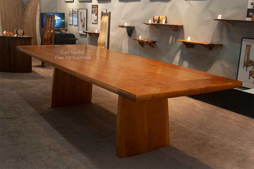 solid cherry dining table